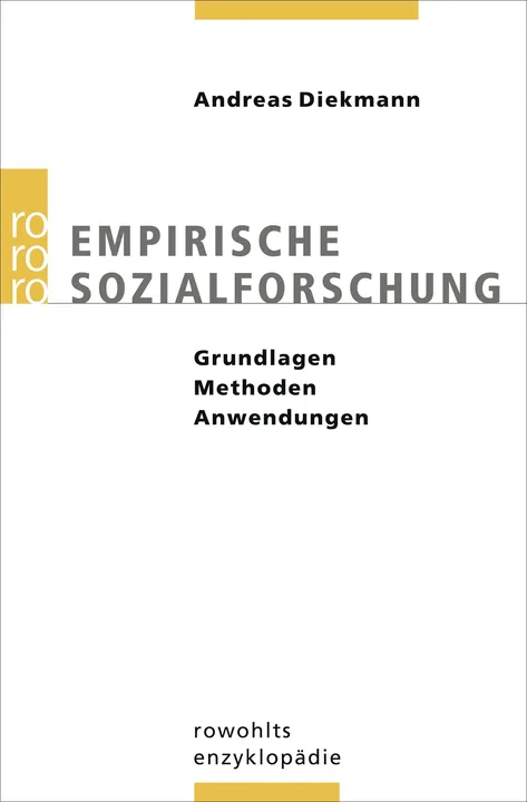 Empirische Sozialforschung - Andreas Diekmann - Bild 1