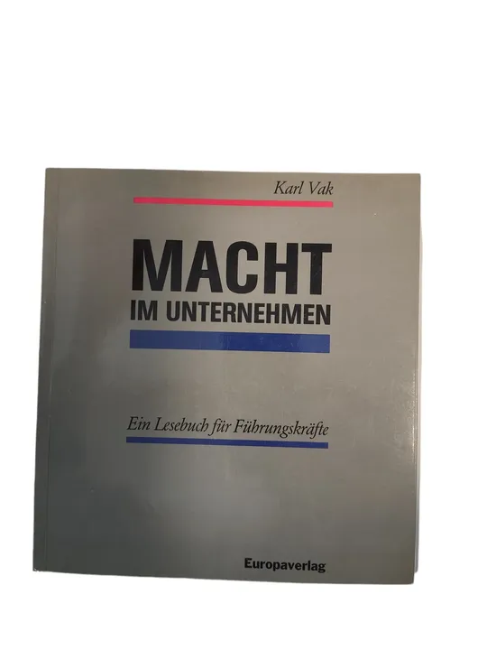 Buch Karl Vak 