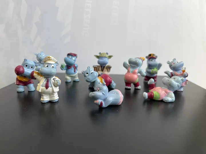 Happy Hippos Überraschungseier Figuren - 11 Stück inkl. Star Wars Serie - Bild 1