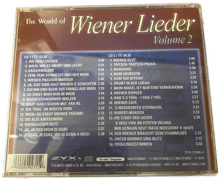 Wiener Lieder - Volume 2 - CD - Bild 2