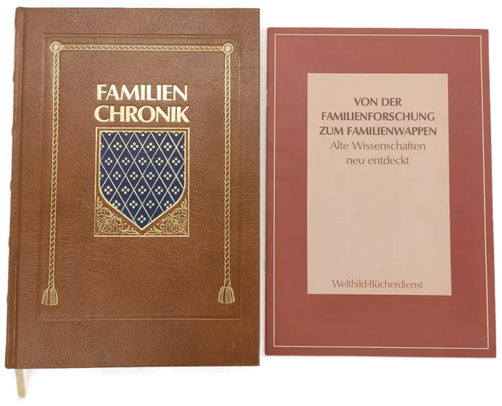  Buch Familienchronik (mit Beiheft: Von der Familienforschung zum Familienwappen) - Weltbild - Bild 3