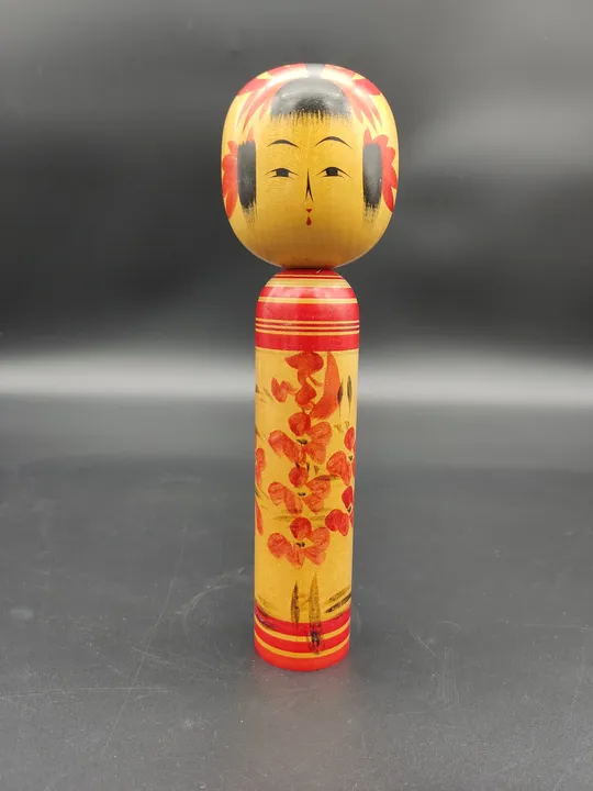 2 japanische Vintage 'kokeshi' Holzpuppen - Bild 2