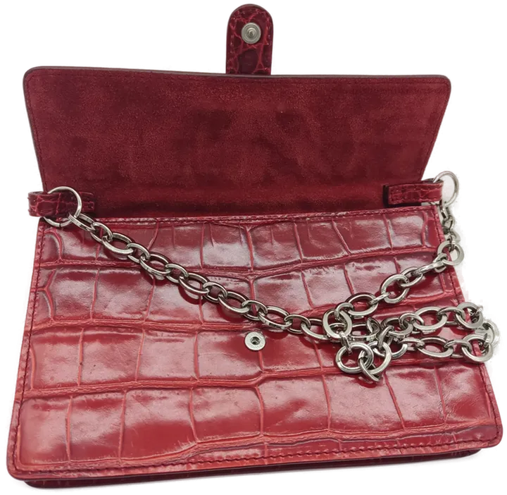 Furla Damen-Lederhandtasche in Rot, Neuwertig - Bild 6