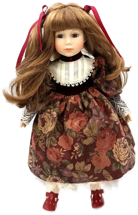 Porzellan Puppe - Bild 1