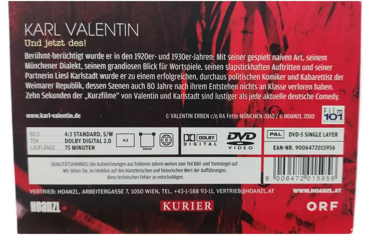 DVD Karl Valentin 