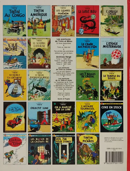 Les Aventures de Tintin - Herge - Bild 2