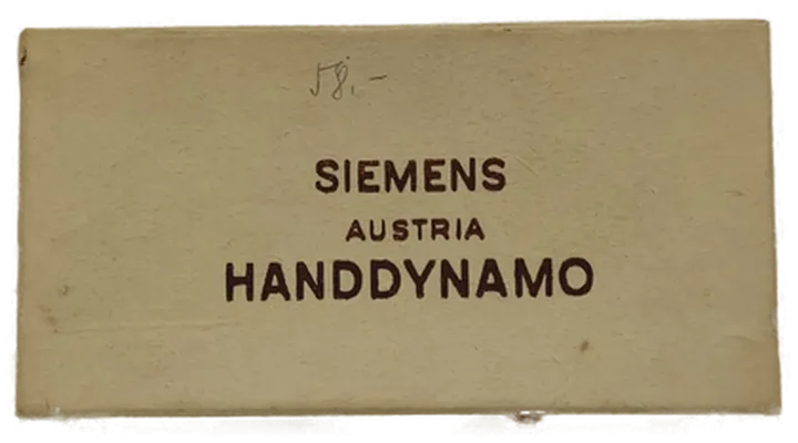 Alter Handdynamo 