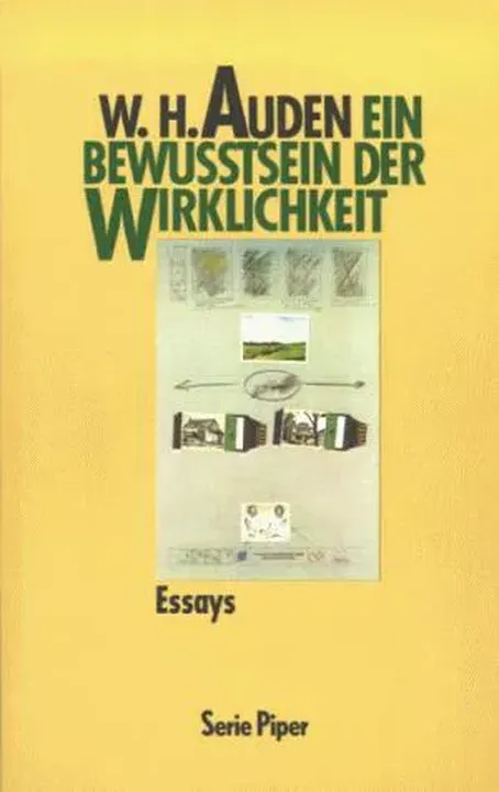 Ein Bewußtsein der Wirklichkeit - Wystan H. Auden - Bild 1