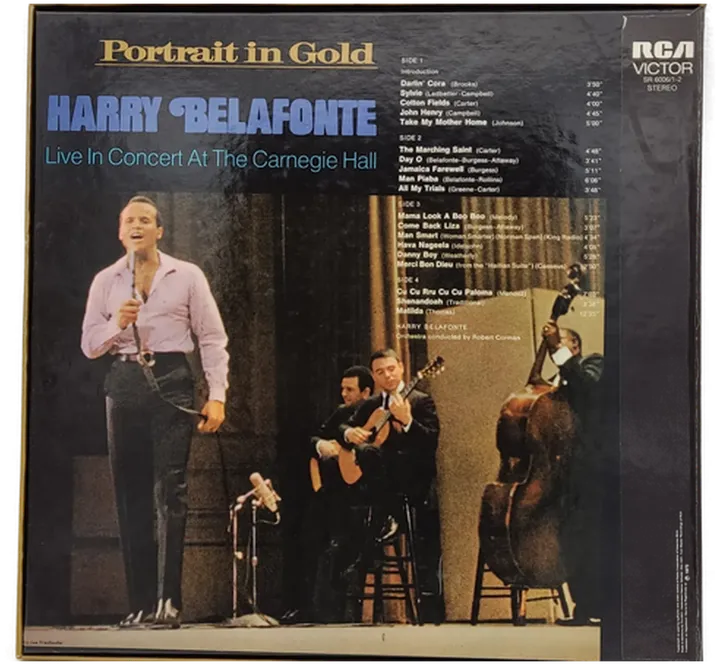 Harry Belafonte Portrait in Gold  (2 LP) 1959 - Bild 4