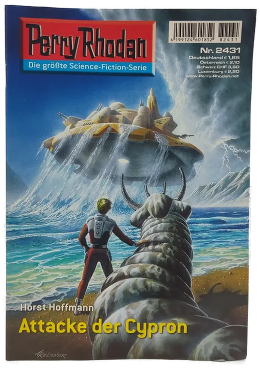 Romanheft Perry Rhodan Attacke der Cypron Erstauflage Nr. 2431 - Bild 1