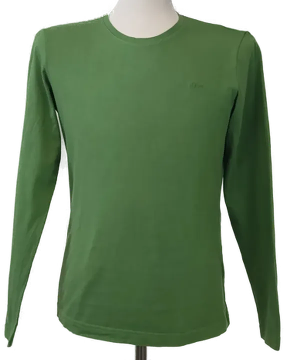 S.OLIVER Herren Langarmshirt  grün - M - Bild 1