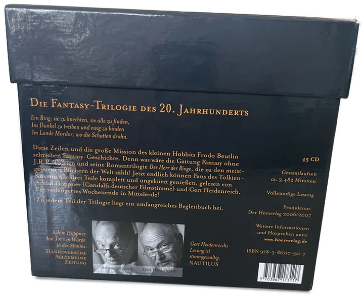 J. R. R. Tolkien Der Herr der Ringe - Die Komplettlesung 45 Disc CD Hörbuch - Bild 4