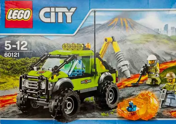 LEGO City Vulkan Forschungstruck 60121   - Bild 1