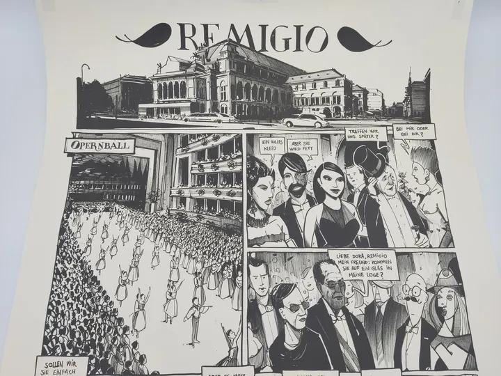 REMIGIO – Graphic Novel Poster („Opernball“) - Bild 2