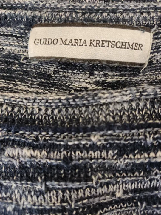 Guido Maria Kretschmer Herren Pullover schwarz gemustert Gr. 52/54 - Bild 3