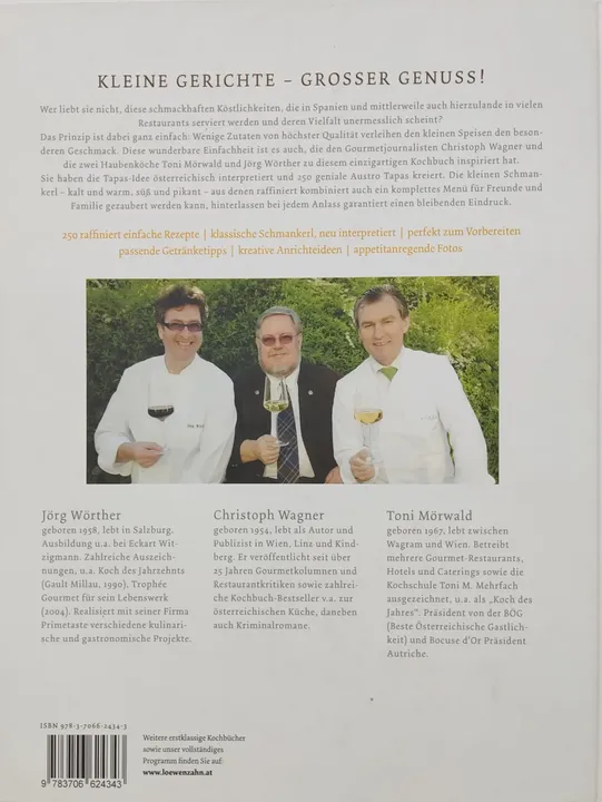 Austro Tapas - Toni Mörwald, Christoph Wagner, Jörg Wörther - Bild 2