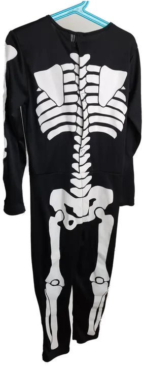 Fasching/Halloween Skelett Kinderkostüm – Gr. 122/128 - Bild 5