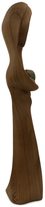 Holzskulptur - Madonna mit Herz 53 cm - Bild 2