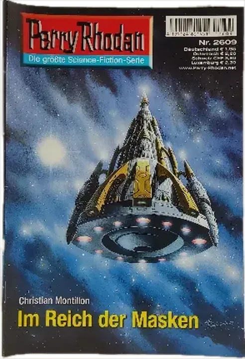 Romanheft Perry Rhodan Im Reich der Masken Erstauflage Nr. 2609 - Bild 2