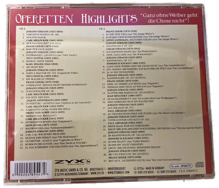 Operetten Highlights - CD - Bild 2