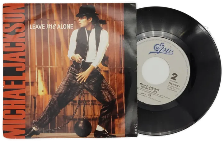 Michael Jackson Vinyl Schallplatte - Leave Me Alone - Bild 1