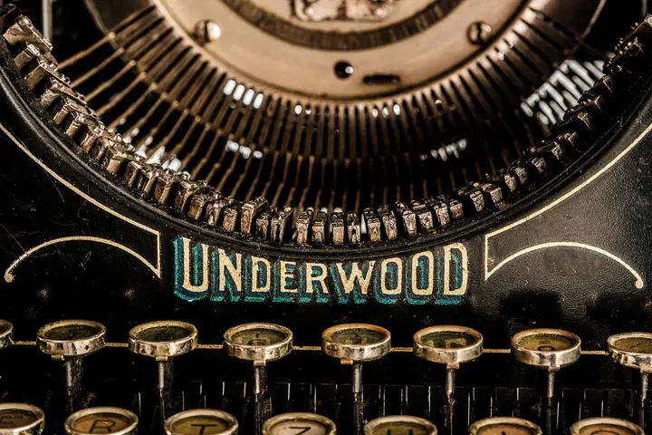 Underwood Standard Typewriter Vintage - Bild 5