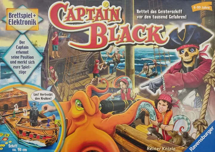 Captain Black - Brettspiel und Elektronik - Ravensburger - Bild 1