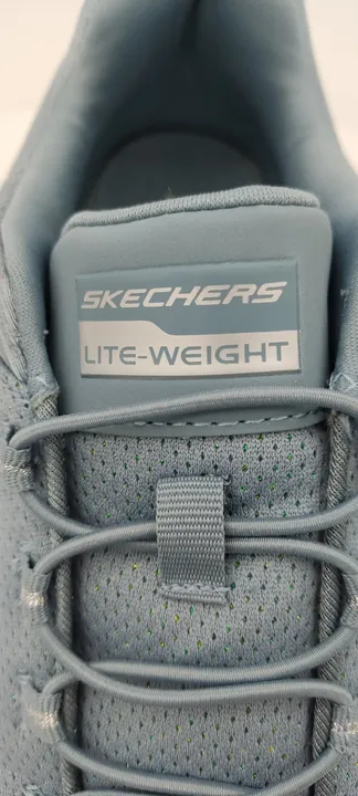 Skechers LITE-WEIGHT Sneakers hellblau glitzernd (Größe 40) - Damen - Bild 4