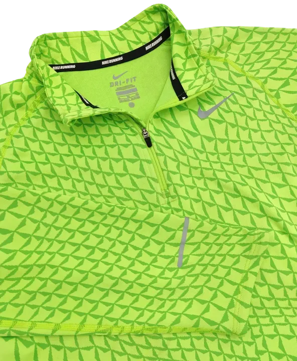 Nike Running Dri-Fit Damen Shirt, grün - Gr. XL  - Bild 3