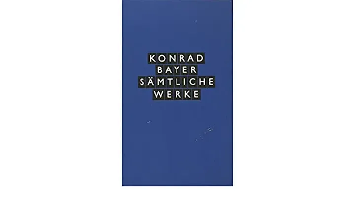 Samtliche Werke - Konrad Bayer - Bild 1