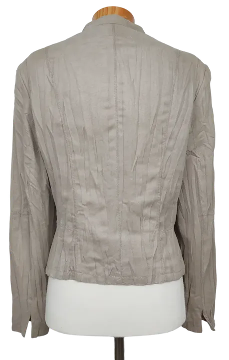 Gerry Weber Damen Jacke, grau - Gr. D 38 - Bild 2