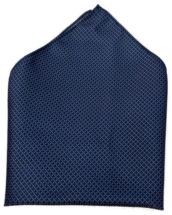 Maserhand - The Dress Code - Krawatte mit Einstecktuch - blau - Bild 5