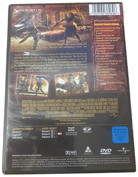 The Rock - The Scorpion King - DVD - Bild 2