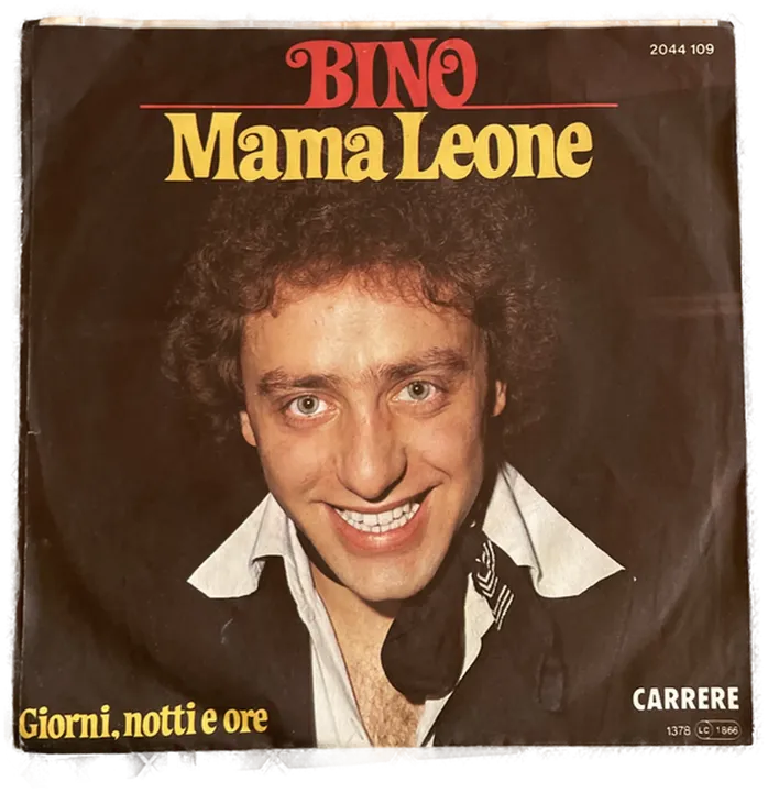 Singles Schallplatte - Bino Mama Leone,  - Bild 1