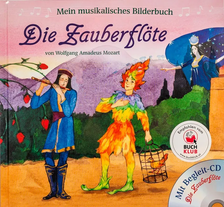 Mein musikalisches Bilderbuch: Mozart, Die Zauberflöte - mit CD - Bild 1