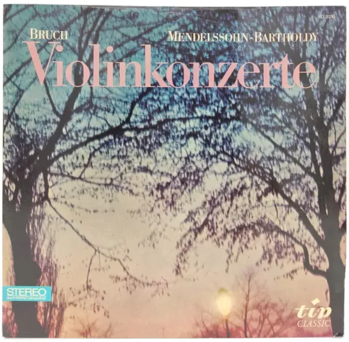 Vinyl LP - Bruch, Mendelssohn-Bartholdy - Violinkonzerte - Bild 1
