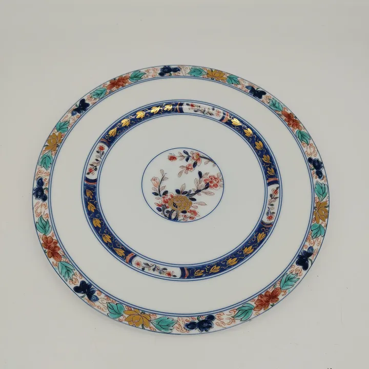 Eleganter Platzteller/Dekoteller A. Raynaud & C – Porzellan mit Charmanten Schönheitsfehlern, Einzelstück - Bild 1
