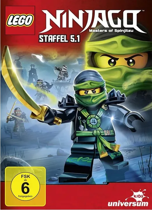 DVD LEGO Ninjago  Staffel 5.1 Folge 45 bis 49 - Bild 2