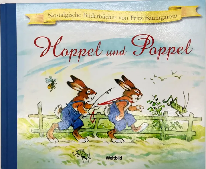 Fritz Baumgartner - HOPPEL UND POPPEL - Nostalgische Bilderbücher von Fritz Baumgartner - Bilder von Fritz Baumgartner - Verse von Lena Hahn - Bild 2