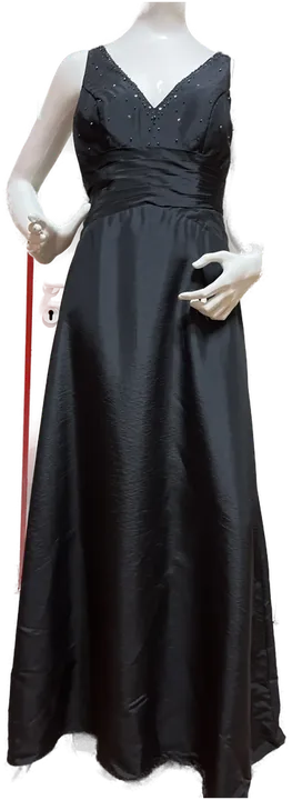 Schwarzes Ballkleid für Damen Gr. 42, erstklassige Qualität - Bild 1