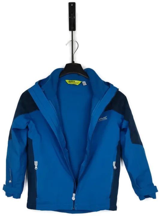 Wasserdichte 3in1 Kinderjacke für Outdoor-Abenteuer, Größe 140 – Sehr gut erhalten - Bild 3