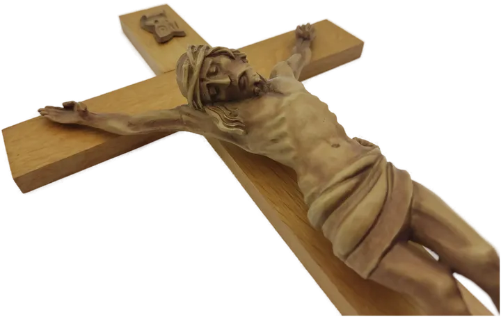 Holzkreuz Kruzifix - Bild 2