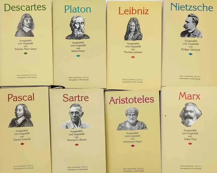 Bücher Konvolut 18 Stück Philosophie Jetzt! (Schopenhauer, Fichte, ....) - Bild 2