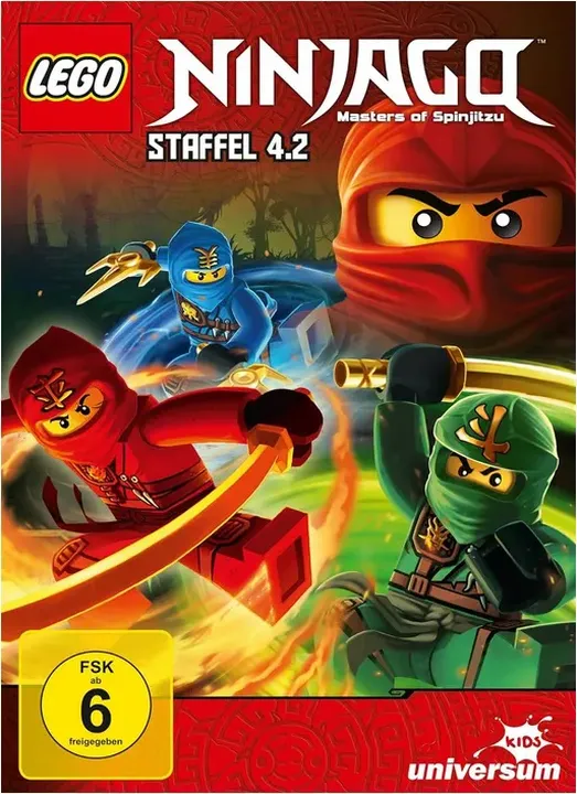 DVD LEGO Ninjago Staffel 4.2 Folge 39 bis 44 - Bild 2