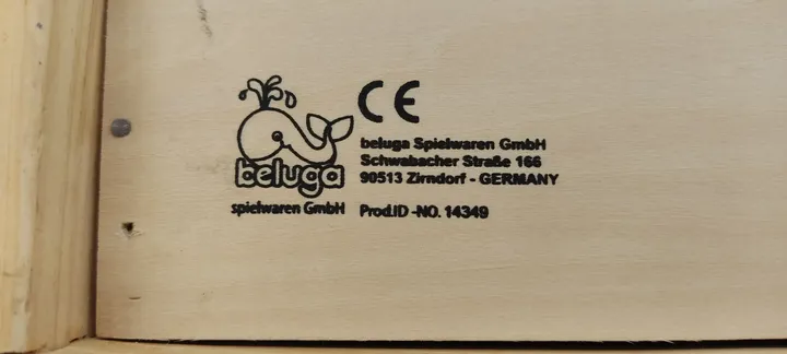 Beluga Nr.14349 Holzlabyrinth mit 1 Kugel / Holzspielzeug / Geschicklichkeitsspiel - Bild 4