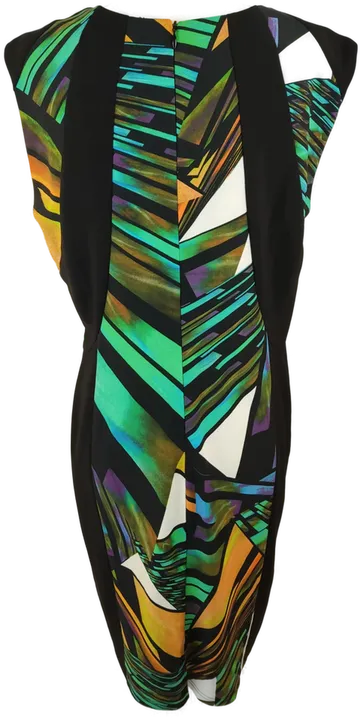Joseph Ribkoff Damen-Kostüm grün-gelb-lila-weiss mit schwarzen Einsätzen - XL/42 - Bild 2