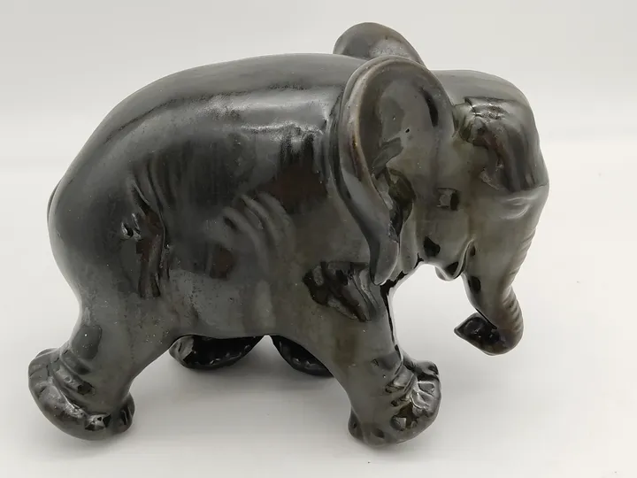 Dekorativer Elefant aus Ton  - Bild 1