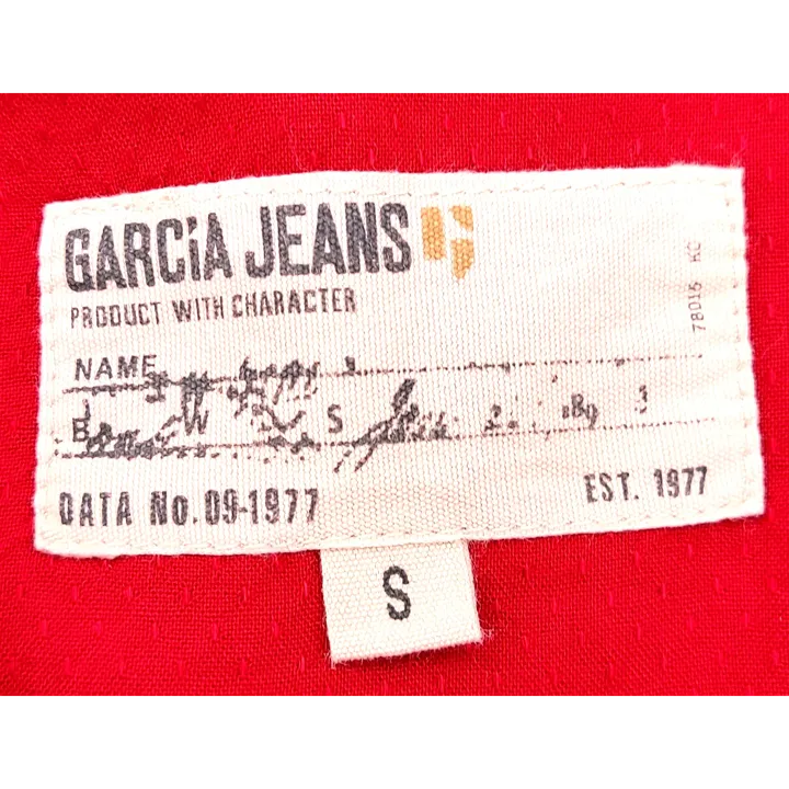 Garcia Jeans Damenbluse rot - Gr. S - Bild 4