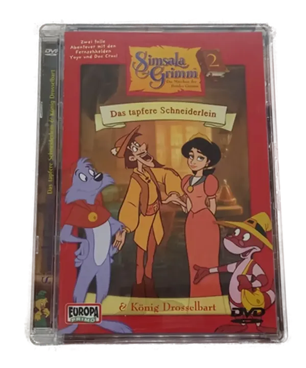 DVD Simsala Grimm -Das tapfere Schneiderlein & König Drosselbart  - Bild 1