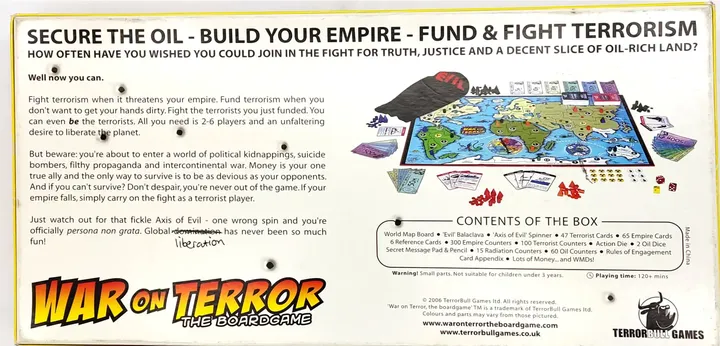 WAR ON TERROR - The Boardgame - Terror Bull Games - Bild 2